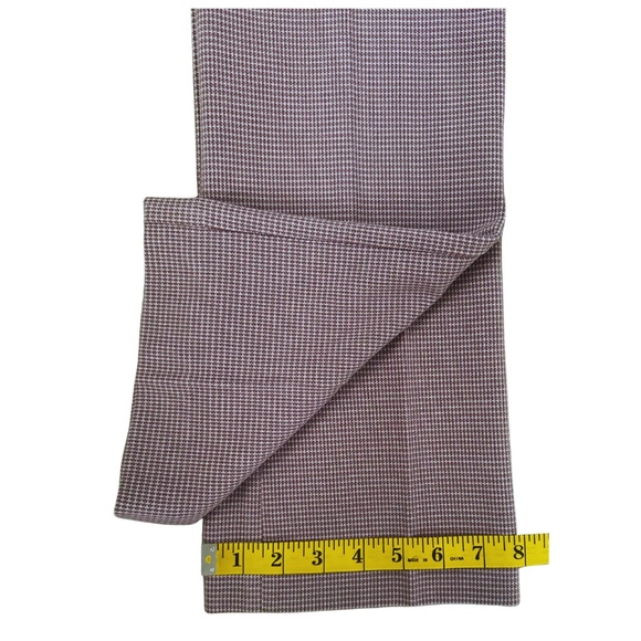 Express Columnist Barely Boot Pants Womens 4S Mid Rise Stretch Pink Houndstooth - Picture 6 of 9